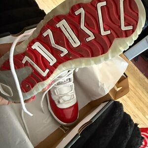 Jordan Kids Sneakers Red and White